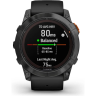 Часы GARMIN FENIX 7X PRO – SOLAR EDITION SLATE GRAY WITH BLACK BAND 11407